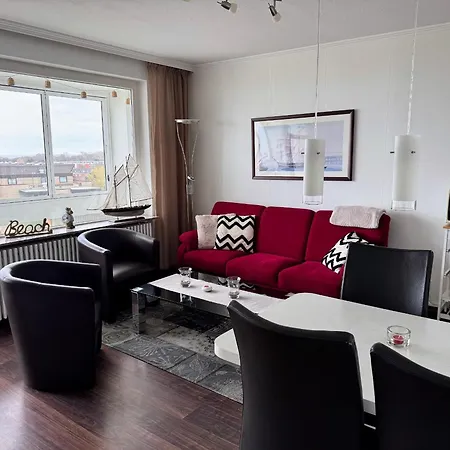 Haus Atlantic Whg 708 Seesicht Apartament Cuxhaven